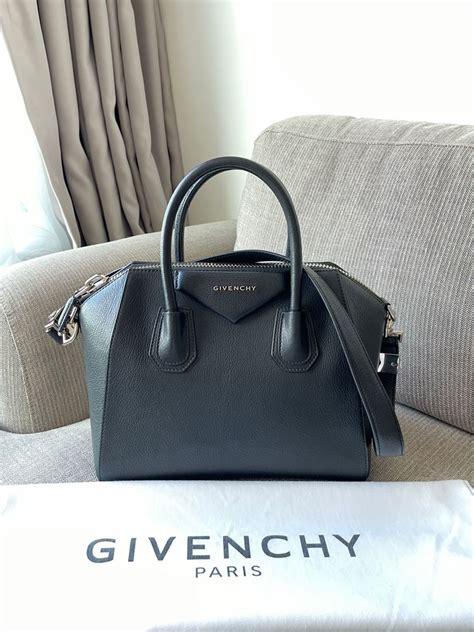 givenchy mini antigona navy blue|givenchy antigona small price.